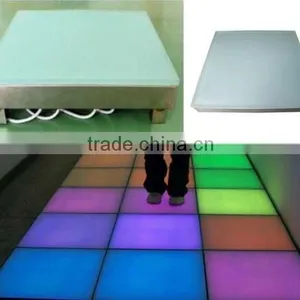 DMX Light up Led Dance Floor With Milky Glass thumbnail-1