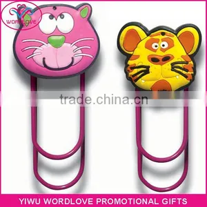 Customized Soft Rubber Money Clip Paper Clip Magnetic Bookmark for Promotion thumbnail-6