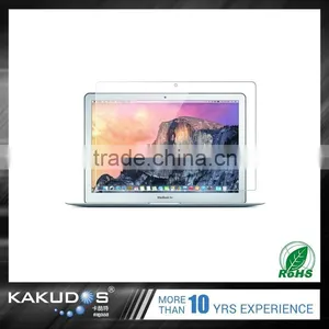 Anti-Bubble & Anti-Fingerprint 9H Hardness Tempered Glass Screen Protector Fit for Macbook Air 15'' thumbnail-1