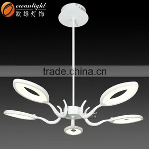 Reading Room Light Flower Shape Ceiling Chandelier LED Acrylic Light OXD9002-5W thumbnail-1