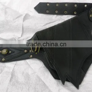 Genuine Leather Travel Pouch Hip Waist Pockets Belts/leather Bum Belt Bags thumbnail-1