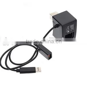 Power Supply Adapter Cable UK Plug for Xbox 360 for Kinect Sensor Adapter Wholesale Kinect Sensor for Xbox360 Extention Cable thumbnail-4