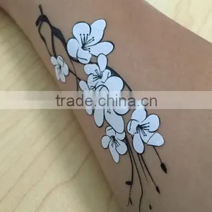 2015 White Color Fashional Tattoo Sticker thumbnail-2