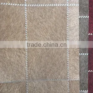 Hand Sewing Leather Effect Vinyl Wallpaper thumbnail-2