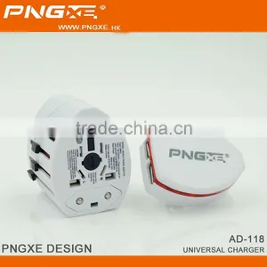 White Color Universal World Wide Travel Charger Adapter Plug thumbnail-5
