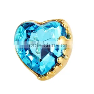 Vogue Green Stone , Gold Stainless Steel Rings From China Kalen Jewelry thumbnail-3