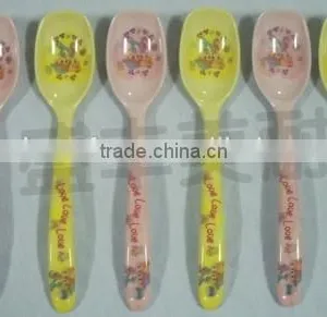 Colored Melamine Spoon Melamine Kids Set thumbnail-2