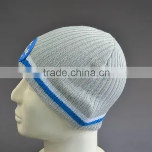 Acrylic Beanie Hat With Rubber Patch Logo thumbnail-6