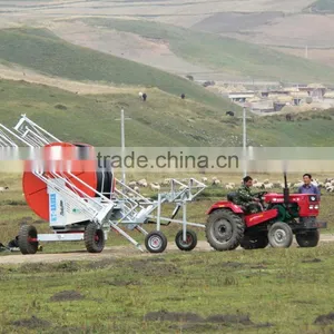 Small Farm Mobile Water Sprinkler Farm Irrigation Equipment With Truss and More Nozzles thumbnail-1