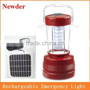 3W Solar Panel LED Solar Camping Lamp MODEL 707L-3W thumbnail-1
