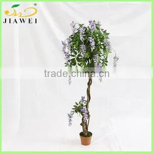 Cheap Artificial Bean Flower Trees Wood Trunk thumbnail-1