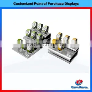 Custom Design High Quality Acrylic Tabletop Watch Display Stand thumbnail-1