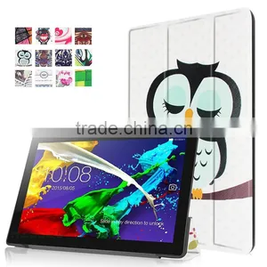 Premium Three Folding Leather Tablet Case Cover Flip Case for Lenovo Tab 2 X30 A10-30 thumbnail-6