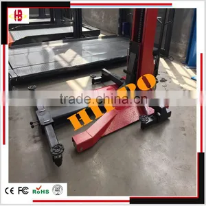 2500kgs 1950mm Manual Single Post Car Lift thumbnail-6