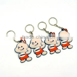Custom 2D Fuwa Luggage Tag Keychain thumbnail-6