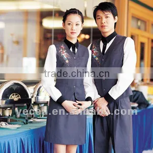 Resturant Good Quality Waitress Uniform thumbnail-1