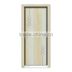 Simple Style PVC Wooden Interior Door for Modern House Design thumbnail-1
