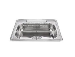 Large Volume Single Rectangular Kitchen Sink WY2522 thumbnail-1