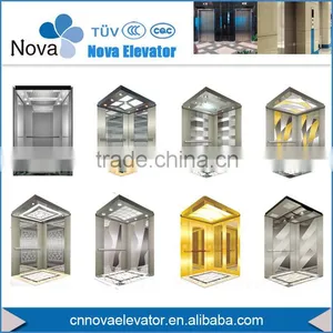 630kg, 800kg, 1000kg Luxury Passenger Lift Without Machine Room, 1.0m/s Speed thumbnail-1