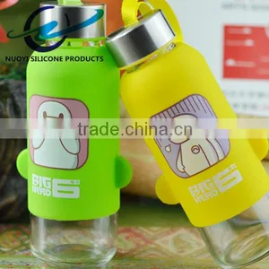 Colorful Cartoon Silicone Cup Sleeve for Children thumbnail-4
