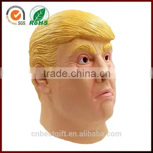 2016 Donald Trump Realistic Man Costume Face Crossdresser Latex Mask thumbnail-2