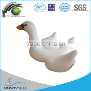 Summer Water Floats PVC Inflatable Swan Boat for Water thumbnail-1