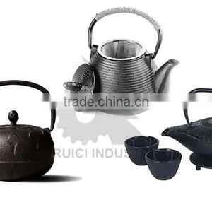 Teapot Cast Iron Cast Iron Teapot Japanese Cast Iron Teapot 2 Teacups thumbnail-4