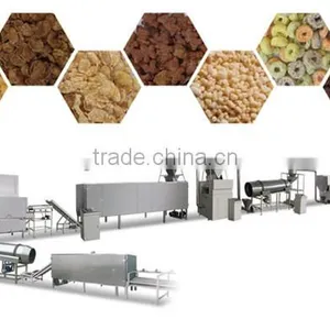 2014 on Sale Breakfast Cereals Corn Flakes Extrusion Machine thumbnail-1