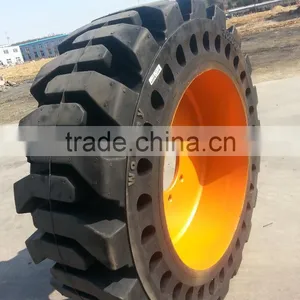 China Solid Tire Factory Price 12-16.5 33x12-20 Tractor Tire With Long Warranty thumbnail-5