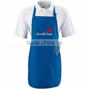 2017 Promotional Kitchen Newly BBQ Pattern Apron With Many Tool Pockets thumbnail-3