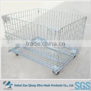 Galvanized Wire Mesh Container Large Storage Container thumbnail-1