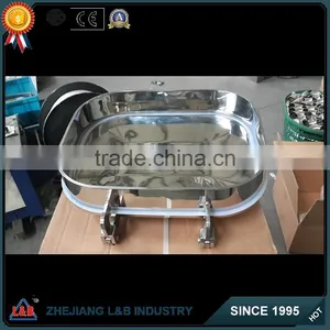 Stainless Steel Tank Middle Square Manway/manway Covers thumbnail-4
