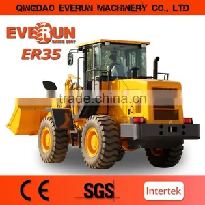 Everun 3 Ton Front End Loader With Pallet Forks thumbnail-4