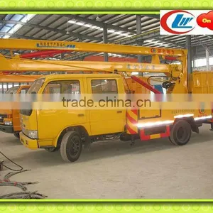 Factory Supply Aerial Work Platform Truck,hydraulic Aerial Cage thumbnail-1