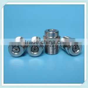Stainless Steel ss or Brass or pp Plastic Flat Fan Water Veejet Spray Nozzle thumbnail-4