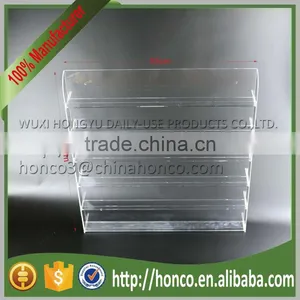 6 Tiers Wall Hanging Nail Polish Cosmetics Use Acrylic Display Rack,Clear Colour thumbnail-5