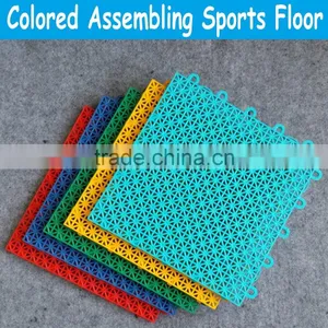 Waterproof Indoor Flooring Colorful Assembling Floor thumbnail-1