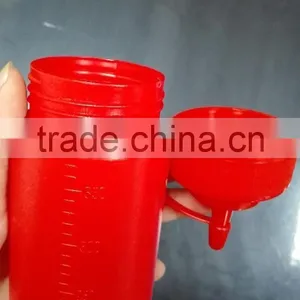 350ml Red Plastic Squeeze Tomato Sauce Bottle thumbnail-2