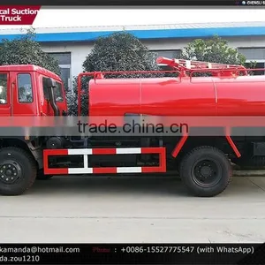 4*2 170hp 7000-8000 Liters Fecal Suction Truck Dongfeng Vacuum Truck 8m3 thumbnail-3