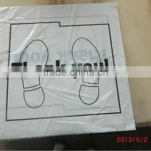 Professional Disposable Clear Plastic Car Foot Mat Covers thumbnail-1