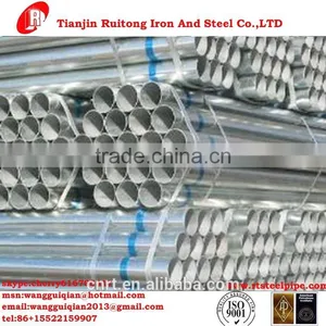 Tianjin ERW Pre Galvanized Welded Pipe Supplier thumbnail-1