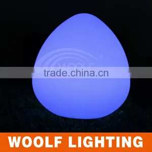 Remote Control Peach Shape RGB LED Color Changing Light thumbnail-1