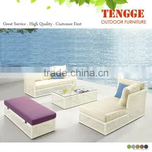 Bali Rattan Outdoor Furniture Garden Used thumbnail-1