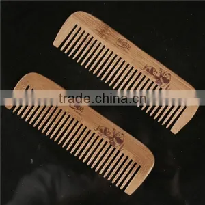 100% Nature Peach Wooden Combs 8.9*4.8 thumbnail-1