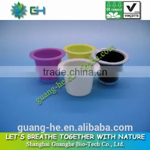 Non-toxic PLA Plastic Nespresso Coffee Capsule Packing Cups, 100% Biodegradable Packaging for Coffee Ponder thumbnail-1