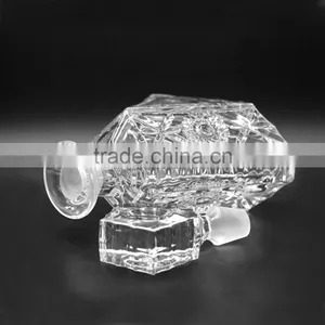 750ml Wholesale Premium Alcohol Glass Bottle, Crystal Clear Liquor Bottle for Whisky and Brandy With Cork thumbnail-2