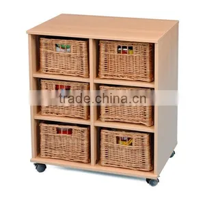 Wholesale Wicker Basket Storage Unit thumbnail-1