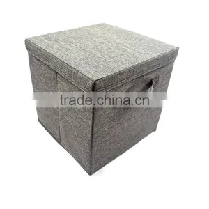 Top Quality Decorative Foldable Covered Storage Box thumbnail-2