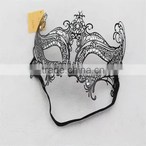 Sexy Mystery Mask Venetian Romantic Masquerade Metal Party Ladies Eye Mask thumbnail-1