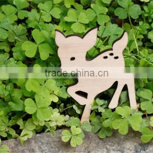 Natural Animal Wooden Fridge Magnets for Sale thumbnail-1